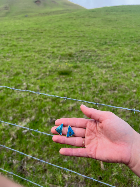 Ocean Blue Studs